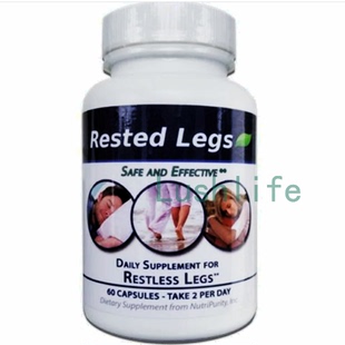 美国代购腿适安胶囊 天然缓解不宁腿不安腿综合症非中药非按摩器