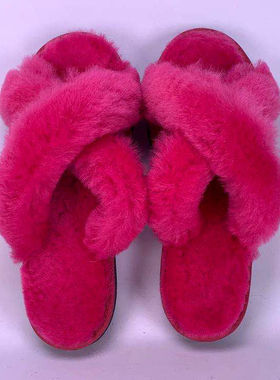 澳洲代购正品SHEARERS雪地靴皮毛一体家居时尚羊毛拖鞋冬季好礼物