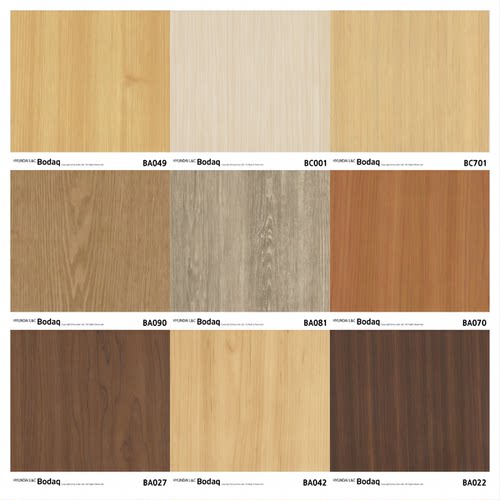 韩国进口bodaq现代韩华木纹贴纸