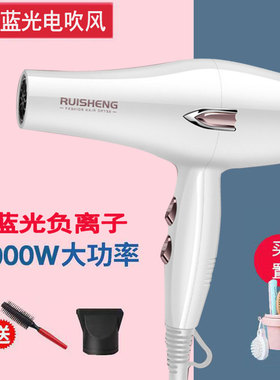 电吹风老式蓝光大功率2000W