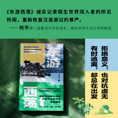 【随书附赠限定版游戏棋】东游西荡 大头马著 边阅读边冒险 颓丧青年大头马行游世界的吐槽笔记 中信出版社图书 正版