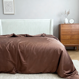 细腻顺滑如丝如缎 230左右 高端定制 全棉贡缎被套200