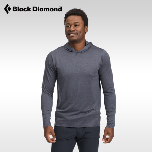 BlackDiamond黑钻速干套头帽衫男
