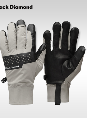 blackdiamond黑钻bd户外登山手套轻量金标p棉保暖触屏手套801743