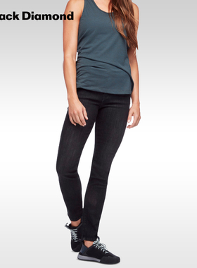 blackdiamond黑钻bd女款峭壁攀登牛仔裤户外攀岩运动裤日常750003