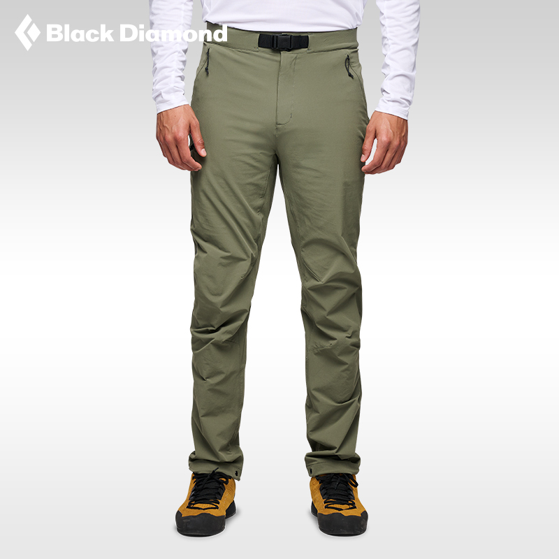 BlackDiamond黑钻BD户外登山徒步透气男款阿尔卑斯软壳长裤743045