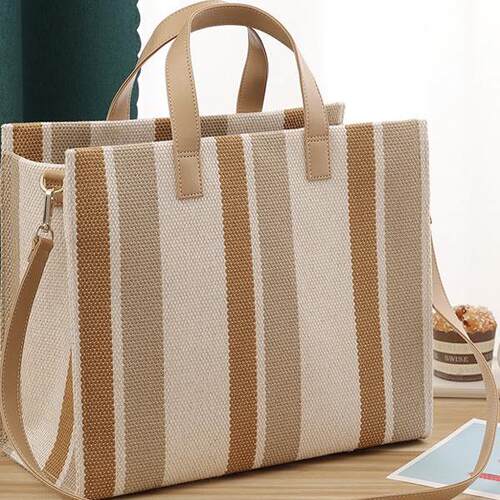 教师上课手提袋手拎外出通勤a4笔记本电脑包大容量女士商务公文包 - 封面