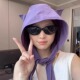 日系小恶魔速干绑带遮阳防晒帽子女夏季 薄款 巴拉克拉法帽大头围潮