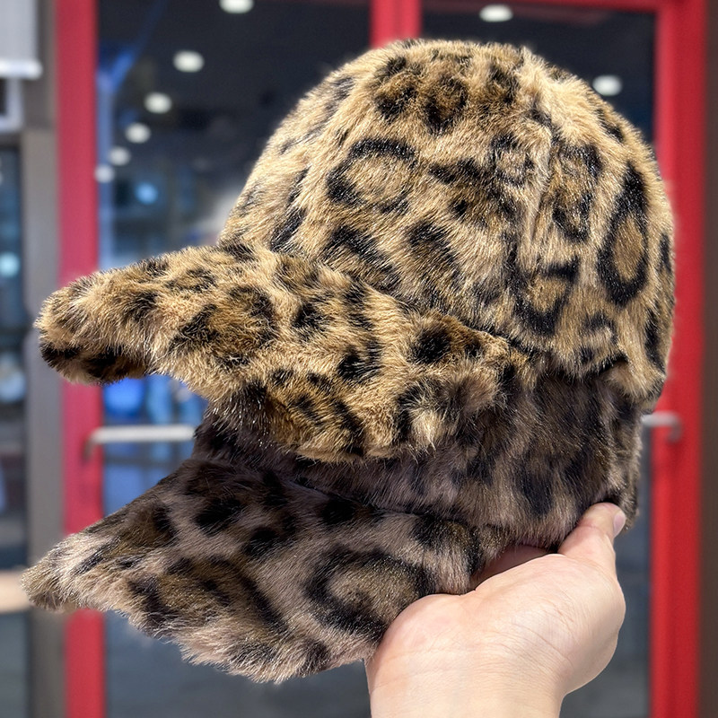 韩版豹纹大头围毛绒棒球帽子女冬季加厚加绒保暖显脸小宽檐鸭舌帽,服饰配件/皮带/帽子/围巾,帽子,淘宝优惠券,粉丝福利购,淘宝优惠卷