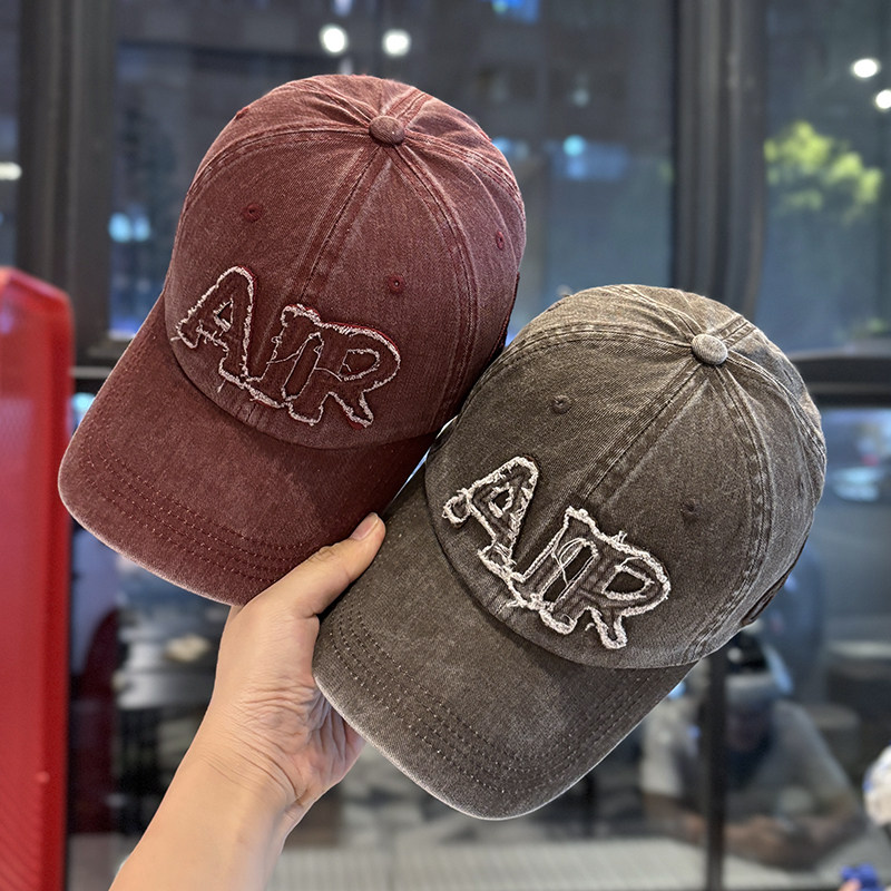 美式复古字母软顶棒球帽子女2025秋季新款宽檐显脸小百搭鸭舌帽潮,服饰配件/皮带/帽子/围巾,帽子,淘宝优惠券,粉丝福利购,淘宝优惠卷