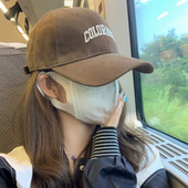 深顶大头围棒球帽女2025新款 显脸小加大宽帽檐鸭舌帽子秋季 防晒帽