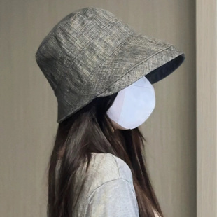 法式 夏季 棉麻渔夫帽时尚 百搭防晒遮阳帽 复古赫本风帽子女2026新款