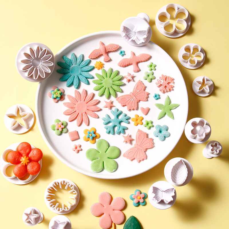 翻糖压花模具花样馒头包子工具