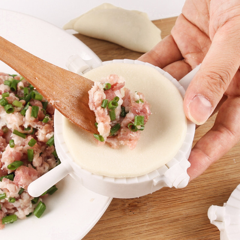 厨房家用包饺子工具食品级饺子器饺子模具手动捏饺子神器3件套装