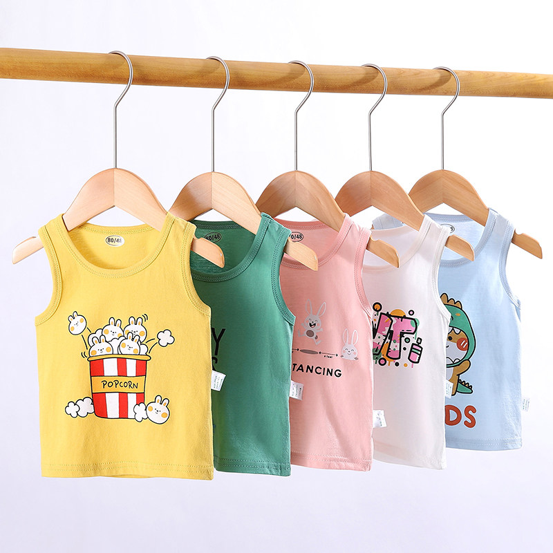 婴儿小背心护肚纯棉衣服女吊带男新生儿无袖内穿夏季薄款宝宝上衣,童装/婴儿装/亲子装,背心吊带,淘宝优惠券,粉丝福利购,淘宝优惠卷
