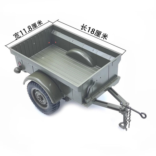 JJRCC8815威利斯吉普车拖车后斗