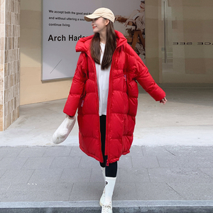 2024冬季新款现货宽松韩版显瘦羽绒服50绒羽绒服166-6636P290K428图片