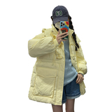 【现货】2024冬季新款牛角扣韩版羽绒服外套166-7735P260K398，女装羽绒服，茜茜公主