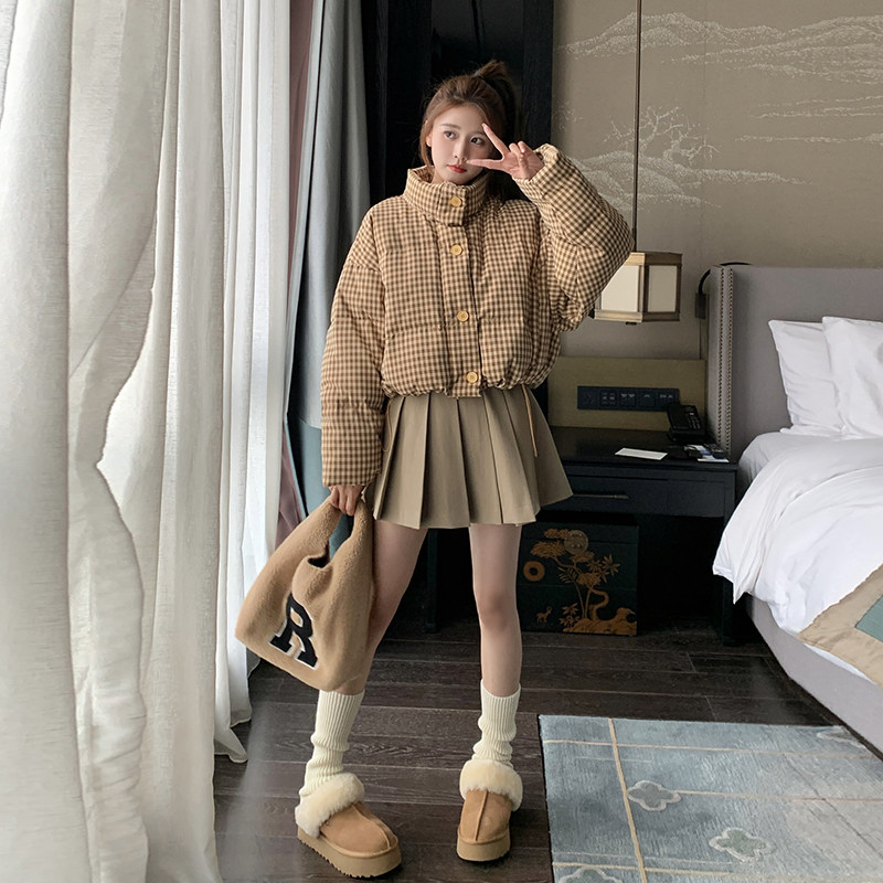 2023冬季新款现货小个子短款50绒羽绒服166-6635P205K278,女装羽绒服,茜茜公主