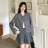 2025春季新款现货法式高级感短外套166-2309P125K188，女装短外套，茜茜公主