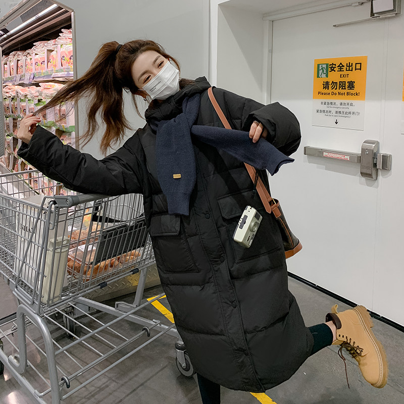 2023冬季新款现货送围巾长款90绒羽绒服166-2302P280K398,女装羽绒服,茜茜公主