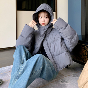2023冬季新款现货小个子短款羽绒服166-6637P220K328图片