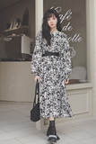 2023春季现货碎花连衣裙166-8681P120K178，女装连衣裙，茜茜公主