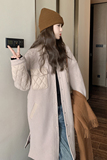 【】2023冬季羊毛呢拼棉服加厚毛呢外套166-6608P195K298，女装毛呢外套，茜茜公主