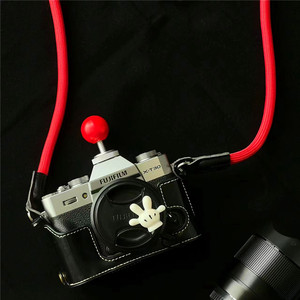 黑红合适佳能XT50 索尼富士XA7热靴便携背带小红书搭配R6/7/8底座