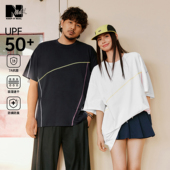 UPF50 NMAX大码 新款 户外吸湿速干7A抗菌撞色短袖 潮牌男装 26年夏季