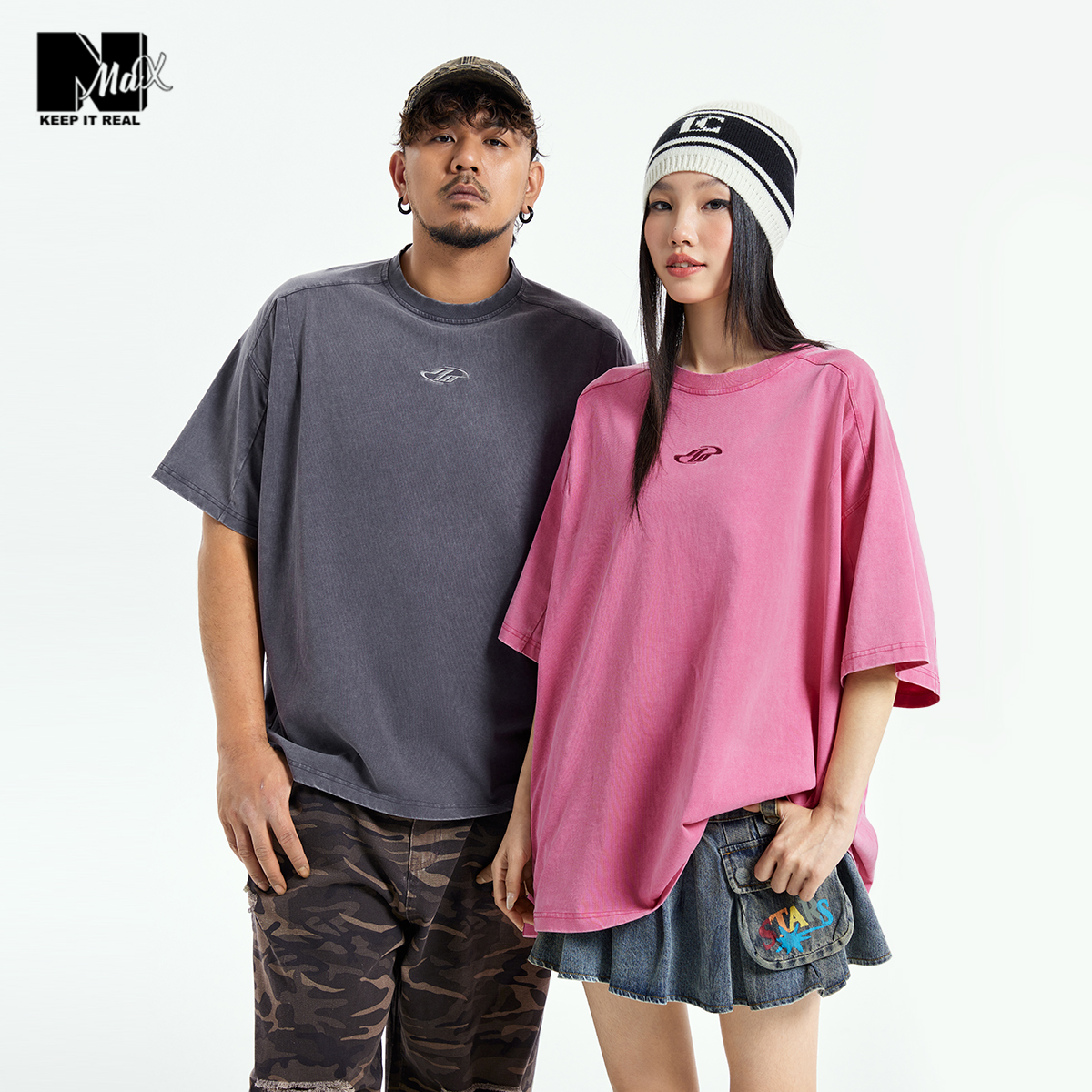 nmax精致刺绣水洗情侣装