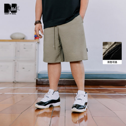 梭织休闲肌理短裤 舒适基础百搭