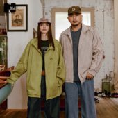 NMAX大码 高级绒感仿麂皮面料休闲夹克外套 新款 潮牌男装 25年秋季