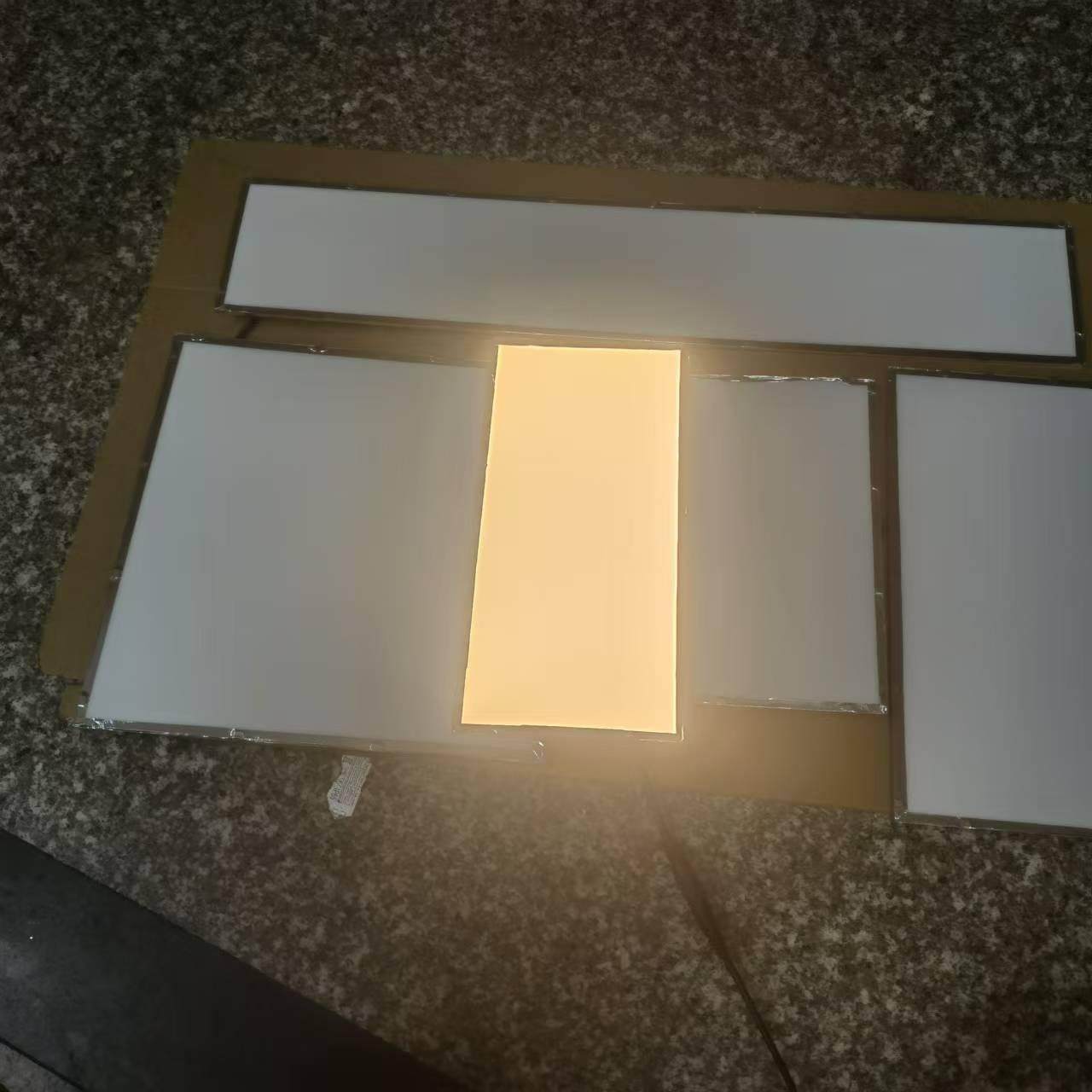 浴霸灯板定制尺寸风暖灯芯面板替换led灯LED照明灯片配件暖光黄光图片