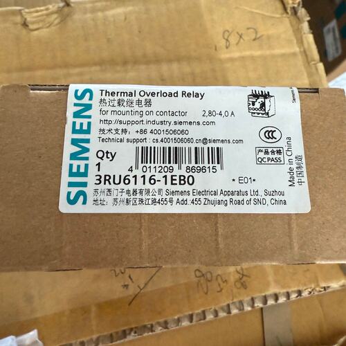 议价热过载继电器3RU6116-1EB03RU6116-103RU6116-1FB0
