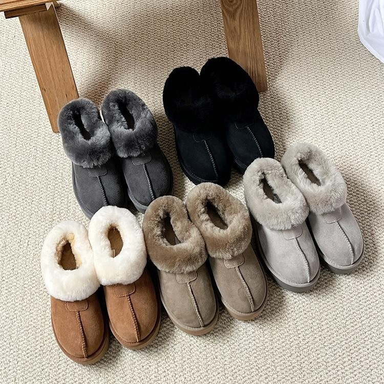 塔次特羊皮毛一体增高短筒雪地靴2024冬新款女河南桑坡村保暖,女鞋,时尚雪地靴,淘宝优惠券,粉丝福利购,淘宝优惠卷