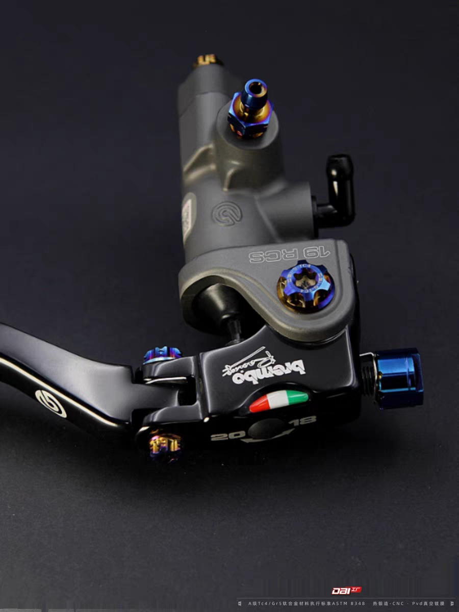 OBI 工厂 TC4钛合金 G系 布雷博BREMBO RCS/ RCS CC 钛合金螺丝套