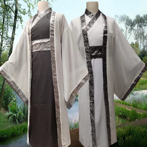 唐宋朝李白苏轼杜甫文人汉服孔孟袍男士诗人书生影视话剧演出服装