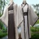 唐宋朝李白苏轼杜甫文人汉服孔孟袍男士 诗人书生影视话剧演出服装