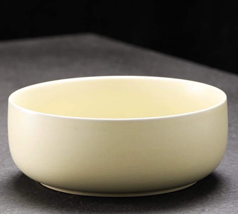 创意汝窑开片陶瓷烟灰缸大码 家用客厅中式多功能垃圾零食果皮缸