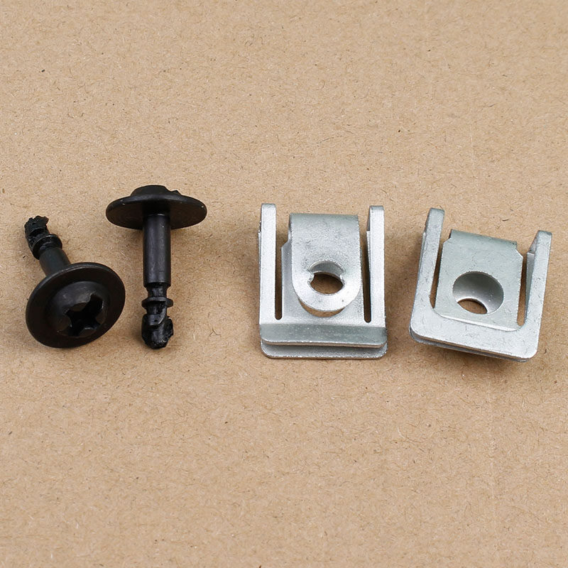 适配奥迪A4L A6L A5Q5Q7A8发动机底盘下护板固定卡子螺丝铆钉卡扣