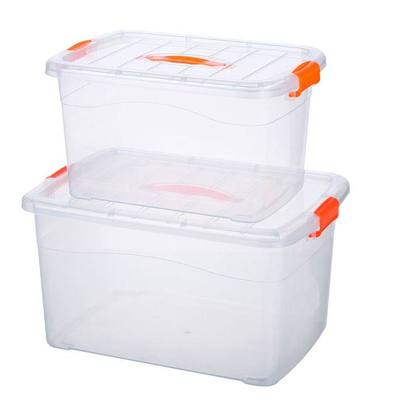 Storage box plastic box transparent dormitory organize boxes