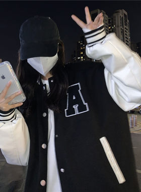 韩版宽松学生冲锋衣夹克外套中性