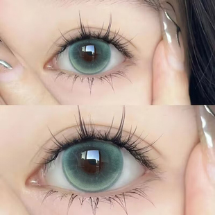 二哥同款】巡回演出美瞳MOUCEE日抛彩色隐形眼镜带度数十片装6tb
