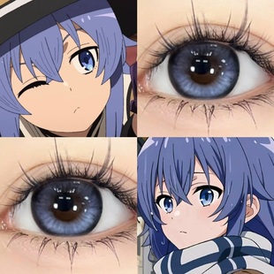 洛琪希cos美瞳半年抛无职转生小大直径隐形眼镜漫展混血旗舰2tb