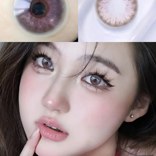 果味节拍】美瞳可可糖日抛10片装一次性大小直径彩色隐形眼镜6tb