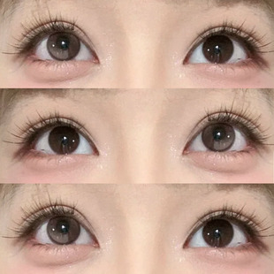 港岛金美瞳半年抛棕色自然隐形眼镜一年抛水润水润舒适不伤眼ftb