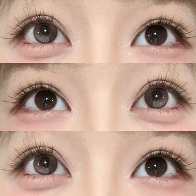 港岛金美瞳半年抛棕色自然隐形眼镜一年抛水润水润舒适不伤眼9tb