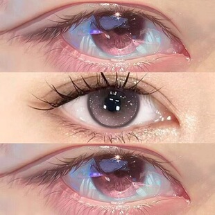 星落樱桃粉瞳半年抛大直径粉色自然纯欲女神隐形眼镜官方旗舰店qy