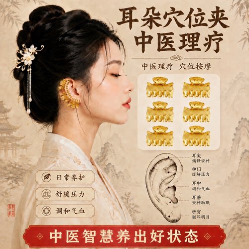 耳朵穴位夹中医理疗级专用官方旗舰店面部提拉肿消水紧致通络er